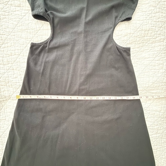 👗FRAME Cut Out Midi Dress 100% Organic Cotton - Picture 9 of 13